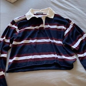 Brandy Melville Long Sleeve Rugby Tee